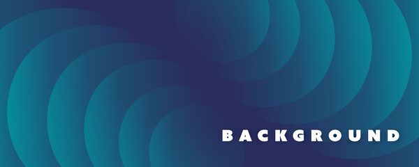 Wall Mural - Abstract Turquoise and Dark Blue Minimal Geometric Pattern Background, Multi Purpose Template, Gradient Shapes Composition, Futuristic Poster, Header or Landing Page Design - Vector Illustration