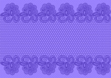 Purple Lace Pattern. Abstract Background.
