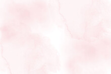 Soft Pink Abstract Watercolor Background