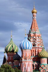 St. Basil Cathedral, Red Square, Moscow, Russia.