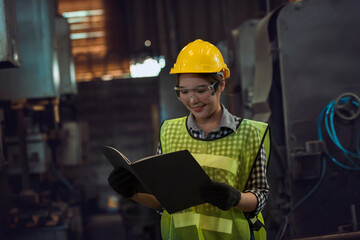 portrait of a young engineer. Portrait  worker