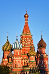 St. Basil Cathedral, Red Square, Moscow, Russia.