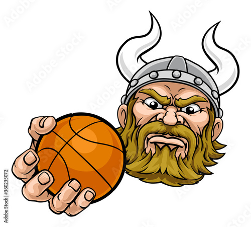 A viking basketball sports ...