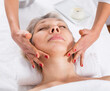 © JackF - Mature woman having face massage