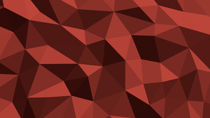 Abstract geometric background with shades of red. Template for web and mobile interfaces, infographics, banners, advertising, applications.