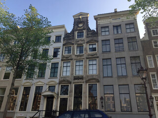 old canal house in amsterdam