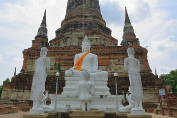 Historic Sacred City Ayutthaya. Bangkok, ThailandAll the remains of the city were included in the World Heritage List in 1991 by UNESCO on the grounds that they had an extraordinary universal value.