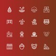 © Nadir - Editable 16 kids icons for web and mobile