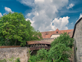 Wall Mural - Ancient city gate in Rothenburg ob der Tauber, Germany