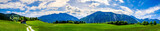 Fototapeta Góry - view at the wendelstein mountain - bavaria