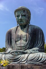 Poster - Beautiful shot of great Buddha - KÅtoku-in Kamakura Japan