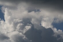 Beautiful Shot Of Thunderhead Clouds