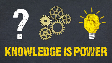 Canvas Print - Knowledge is Power