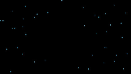 Cyber computer background with free space in the center.