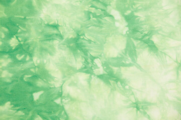 abstract green tie-die background 