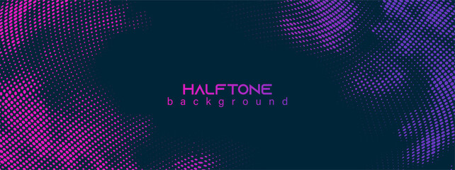 Wall Mural - abstract vector background. halftone gradient gradation. vibrant flowing texture. smoke effect. retr