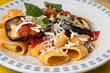 © tripper13 - Pasta alla Norma with eggplant, tomato and sheep's ricotta