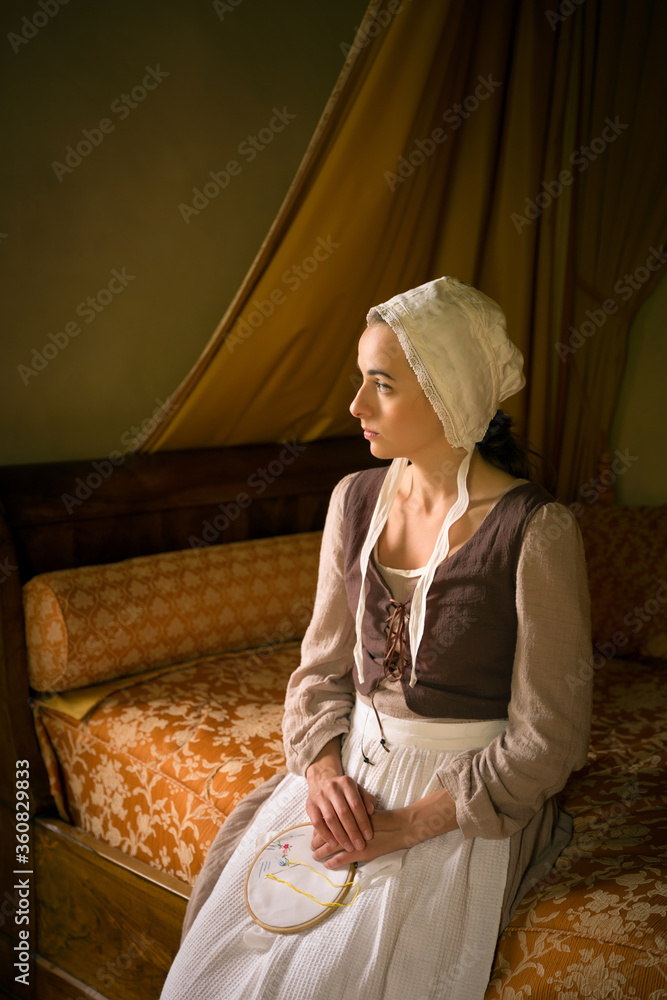 Historical Peasant Girl Historical Peasant Girl