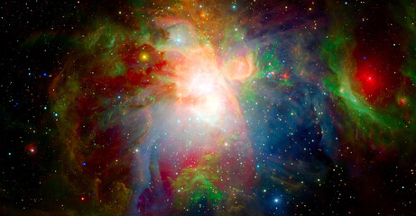 Wall Mural - space background. elements of this image furnished by nasa