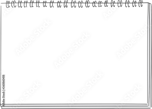 スケッチブックの背景フレームイラスト Stock Vector Adobe Stock スケッチブックの背景フレームイラスト Stock Vector Adobe Stock