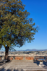 Wall Mural - Viewpoint Terrace With View Over City Of Nice