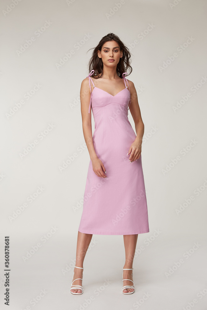 tea length a line dress Ladivine CC2261