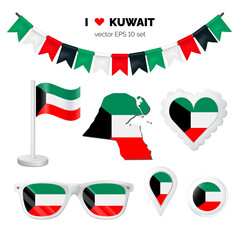 Poster - Kuwait symbol set