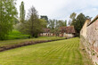 © Dmitry Tonkopi - Saint Germain de Livet Château    l with half timbered house in the background