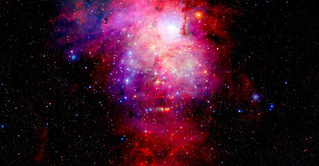 Wall Mural - star birth in the extreme. elements of this image furnished by nasa