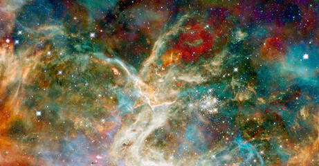 Wall Mural - infinite space background. elements of this image furnished by nasa