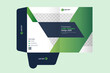 Presentation folder template design, Folder design, cover for catalog, brochures,