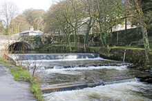 River Tavy In Tavistock, Devon