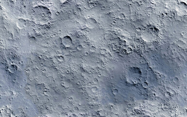 Wall Mural - Moon surface. Seamless texture background.