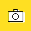 © INORTON - Camera simple vector icon illustration