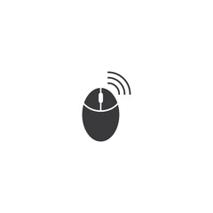 Wall Mural - Wireless mouse icon