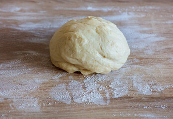 Poster - fresh raw yeast dough