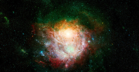Wall Mural - spirals and supernovae. elements of this image furnished by nasa