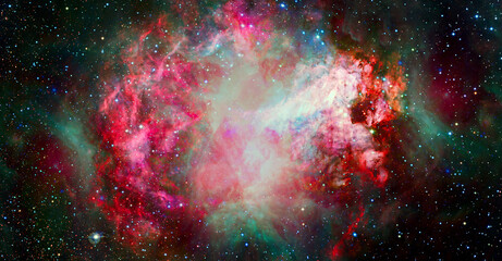 Wall Mural - Abstract space background. Elements of this image furnished by NASA