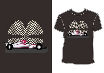 Sticker - t shirt design modern sport car