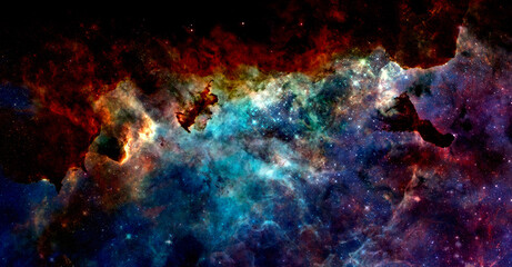 Wall Mural - galaxy shine. elements of this image furnished by nasa