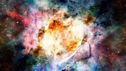 Wall Mural - Star birth in the extreme. Elements of this image furnished by NASA