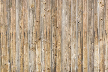 Natural brown barn wood wall. Wall texture background pattern.