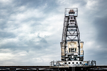 Port crane on port 2 Offenbach