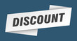 © Aquir - discount banner template. discount ribbon label sign