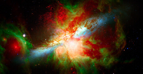 Wall Mural - galaxy photo. elements of this image furnished by nasa