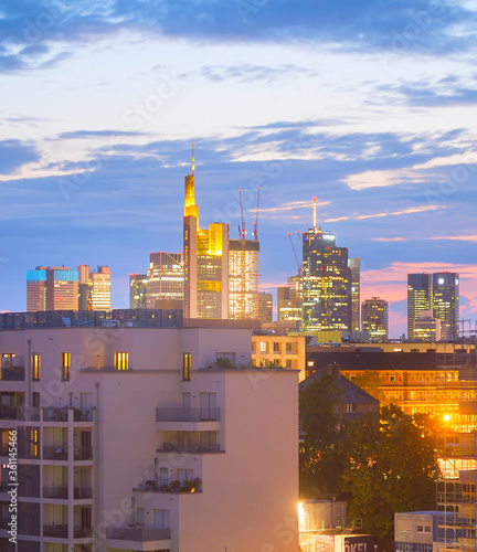 Frankfurt skyline apartment...