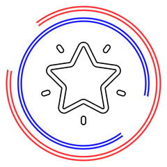 Star vector icon