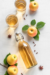 Wall Mural - Apple Cider Drink