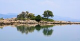 Fototapeta Do pokoju - reflections in the sea, Trpanj, Peljesac, Croatia