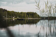 Reflection on a lake 